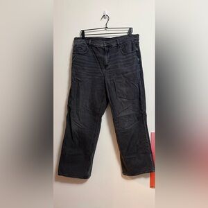 American Eagle Outfitters - Women's Dark Gray Strigid Boot Cut Jeans - Size 14S